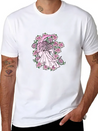 Moon Goddess Lightweight Cotton T-Shirt – Daily Comfort Graphic Shirt