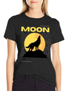 Moon Lightweight Cotton T-Shirt – Daily Comfort Graphic Shirt