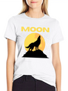 Moon Lightweight Cotton T-Shirt – Daily Comfort Graphic Shirt