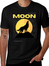 Moon Lightweight Cotton T-Shirt – Daily Comfort Graphic Shirt