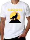 Moon Lightweight Cotton T-Shirt – Daily Comfort Graphic Shirt