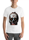 Mosaic Skull Lightweight Cotton T-Shirt – Daily Comfort Graphic Shirt