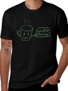 Motivation Good Day Lightweight Cotton T-Shirt – Daily Comfort Graphic Shirt