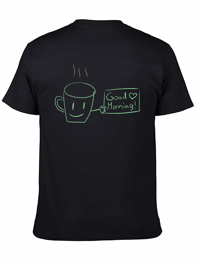 Motivation Good Day Lightweight Cotton T-Shirt – Daily Comfort Graphic Shirt