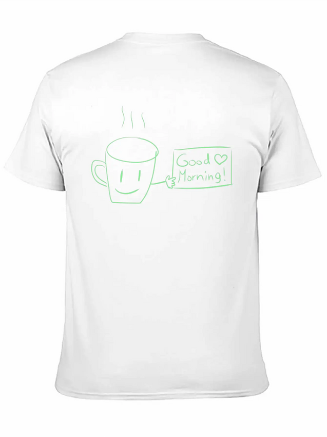 Motivation Good Day Lightweight Cotton T-Shirt – Daily Comfort Graphic Shirt