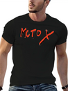 Moto X Writing Lightweight Cotton T-Shirt – Daily Comfort Graphic Shirt