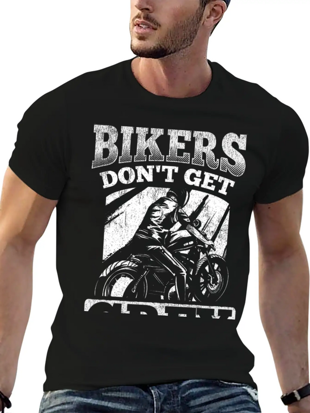Motorcycle Biker Motocross Lightweight Cotton T-Shirt – Daily Comfort Graphic Shirt