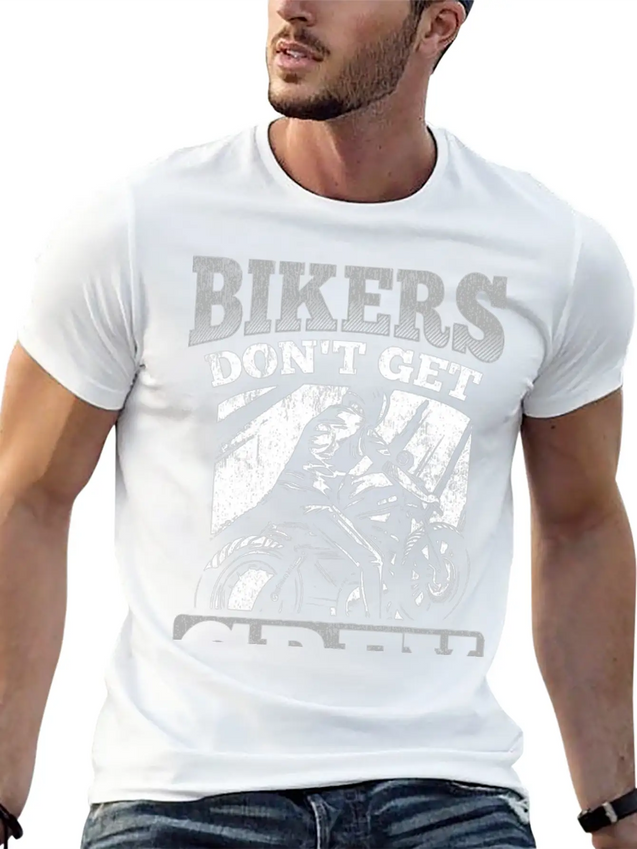 Motorcycle Biker Motocross Lightweight Cotton T-Shirt – Daily Comfort Graphic Shirt