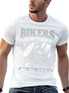 Motorcycle Biker Motocross Lightweight Cotton T-Shirt – Daily Comfort Graphic Shirt