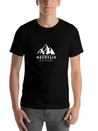 Mountains, Snow And Adventures Lightweight Cotton T-Shirt – Daily Comfort Graphic Shirt