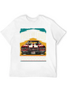 Muscle Classic Club - Classic Muscle Car Lightweight Cotton T-Shirt – Daily Comfort Graphic Shirt