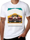 Muscle Classic Club - Classic Muscle Car Lightweight Cotton T-Shirt – Daily Comfort Graphic Shirt