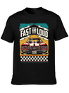 Muscle Classic Club - Classic Muscle Car Lightweight Cotton T-Shirt – Daily Comfort Graphic Shirt
