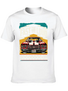 Muscle Classic Club - Classic Muscle Car Lightweight Cotton T-Shirt – Daily Comfort Graphic Shirt