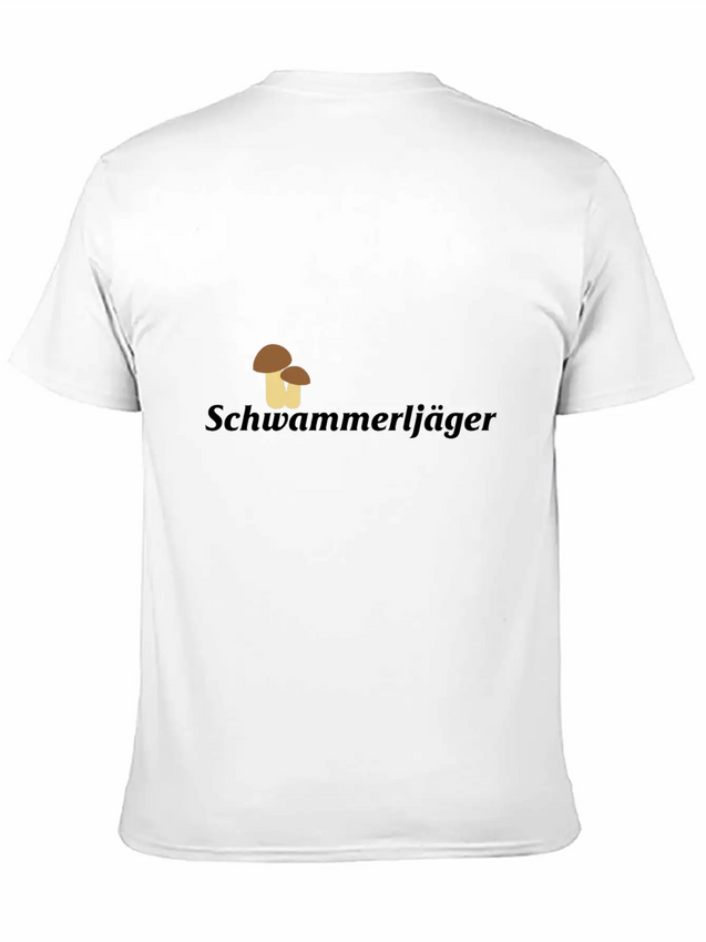 Mushroom Hunter Mushrooms Nature Forest Saying Gif Lightweight Cotton T-Shirt – Daily Comfort Graphic Shirt