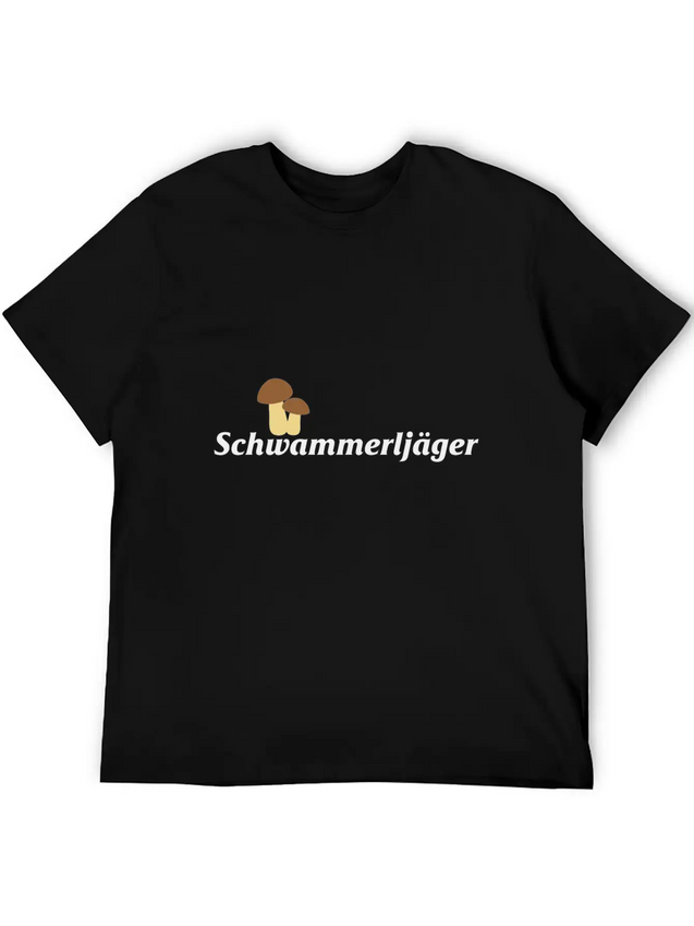 Mushroom Hunter Mushrooms Nature Forest Saying Gif Lightweight Cotton T-Shirt – Daily Comfort Graphic Shirt