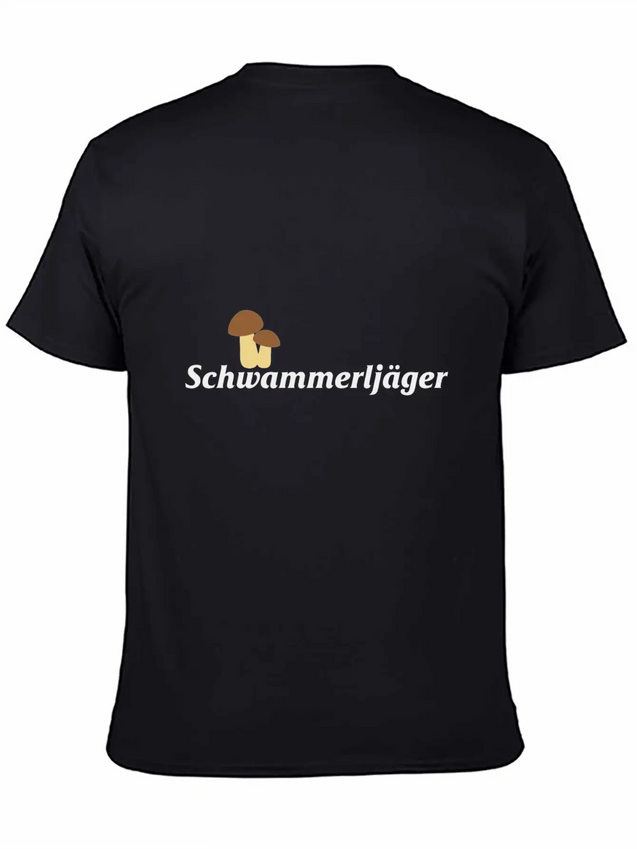 Mushroom Hunter Mushrooms Nature Forest Saying Gif Lightweight Cotton T-Shirt – Daily Comfort Graphic Shirt