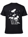 Mushroomswhite Lightweight Cotton T-Shirt – Daily Comfort Graphic Shirt