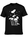 Mushroomswhite Lightweight Cotton T-Shirt – Daily Comfort Graphic Shirt