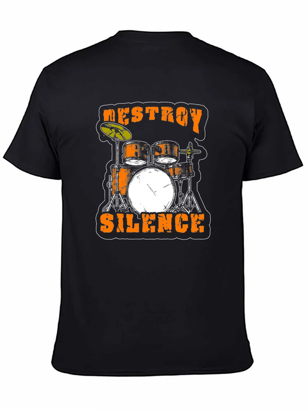 Music Concert Wind Instrument Lightweight Cotton T-Shirt – Daily Comfort Graphic Shirt