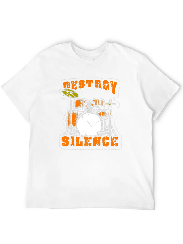 Music Concert Wind Instrument Lightweight Cotton T-Shirt – Daily Comfort Graphic Shirt