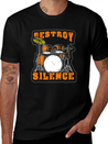 Music Concert Wind Instrument Lightweight Cotton T-Shirt – Daily Comfort Graphic Shirt
