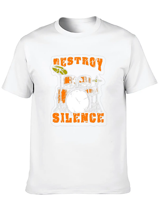 Music Concert Wind Instrument Lightweight Cotton T-Shirt – Daily Comfort Graphic Shirt