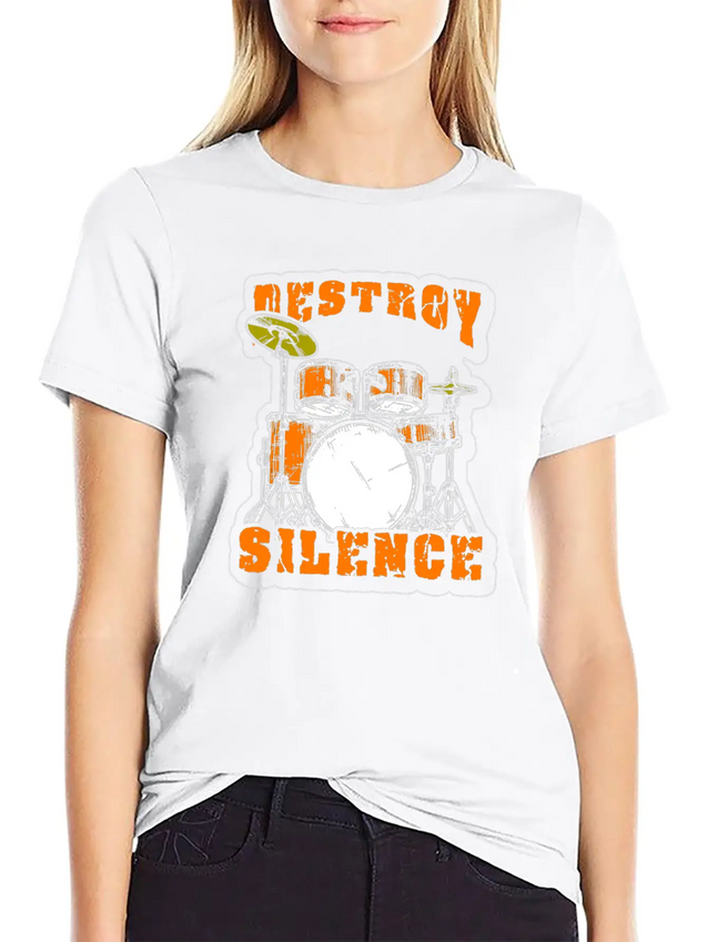 Music Concert Wind Instrument Lightweight Cotton T-Shirt – Daily Comfort Graphic Shirt