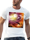 Music, Cute Dancing Fairys On A Piano Lightweight Cotton T-Shirt – Daily Comfort Graphic Shirt