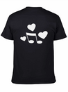 Music Love Lightweight Cotton T-Shirt – Daily Comfort Graphic Shirt