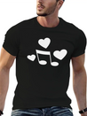 Music Love Lightweight Cotton T-Shirt – Daily Comfort Graphic Shirt