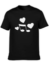 Music Love Lightweight Cotton T-Shirt – Daily Comfort Graphic Shirt