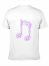 Music Note Lightweight Cotton T-Shirt – Daily Comfort Graphic Shirt
