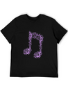 Music Note Lightweight Cotton T-Shirt – Daily Comfort Graphic Shirt
