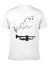 Musical Notes Musician Clef Notes Lightweight Cotton T-Shirt – Daily Comfort Graphic Shirt