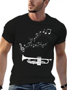 Musical Notes Musician Clef Notes Lightweight Cotton T-Shirt – Daily Comfort Graphic Shirt