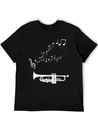 Musical Notes Musician Clef Notes Lightweight Cotton T-Shirt – Daily Comfort Graphic Shirt