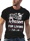 My Biggest Reason For Living Calls Me Nonie Lightweight Cotton T-Shirt – Daily Comfort Graphic Shirt
