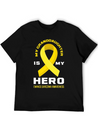 My Granddaughter Is My Hero Ewings Sarcoma Lightweight Cotton T-Shirt – Daily Comfort Graphic Shirt