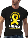 My Granddaughter Is My Hero Ewings Sarcoma Lightweight Cotton T-Shirt – Daily Comfort Graphic Shirt