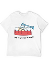 My Teeth Need A Shower Funny Shirt Lightweight Cotton T-Shirt – Daily Comfort Graphic Shirt