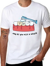 My Teeth Need A Shower Funny Shirt Lightweight Cotton T-Shirt – Daily Comfort Graphic Shirt