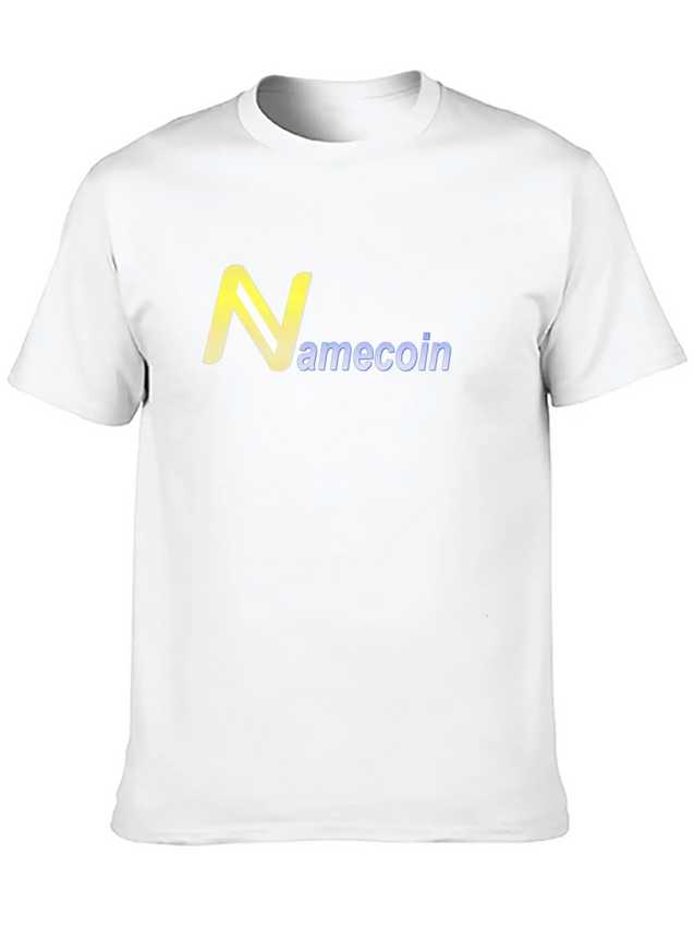 Namecoin G Gold A4 3D Lightweight Cotton T-Shirt – Daily Comfort Graphic Shirt