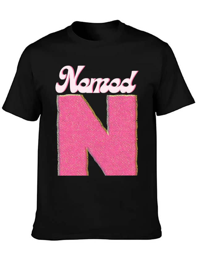 Named N Lightweight Cotton T-Shirt – Daily Comfort Graphic Shirt
