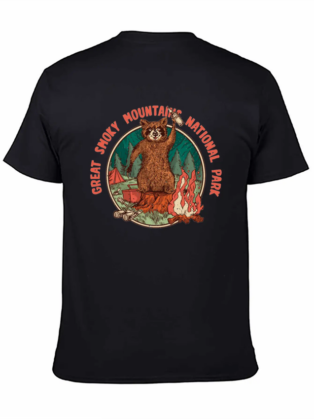 National Park United States Conservation Lightweight Cotton T-Shirt – Daily Comfort Graphic Shirt