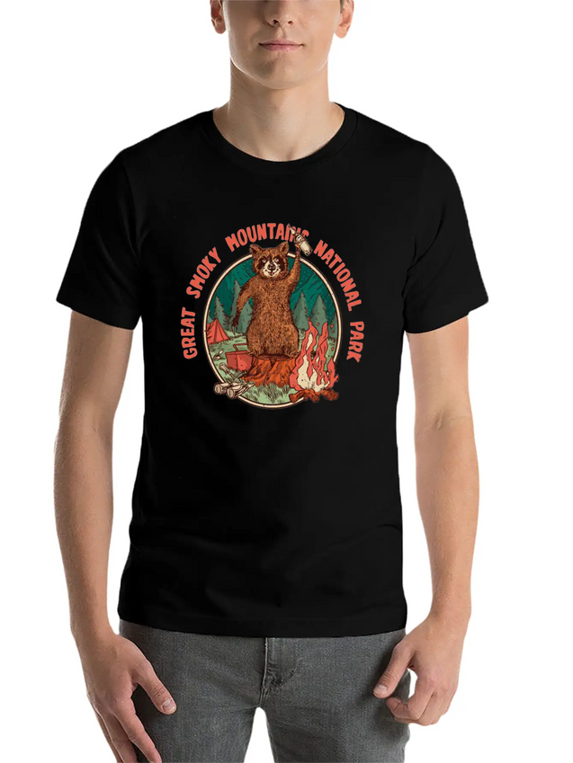 National Park United States Conservation Lightweight Cotton T-Shirt – Daily Comfort Graphic Shirt