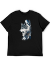 Native American Wolf With Art Dreamcatcher Lightweight Cotton T-Shirt – Daily Comfort Graphic Shirt