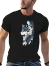 Native American Wolf With Art Dreamcatcher Lightweight Cotton T-Shirt – Daily Comfort Graphic Shirt