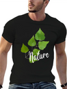 Nature Leaf Lightweight Cotton T-Shirt – Daily Comfort Graphic Shirt