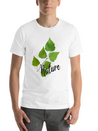 Nature Leaf Lightweight Cotton T-Shirt – Daily Comfort Graphic Shirt
